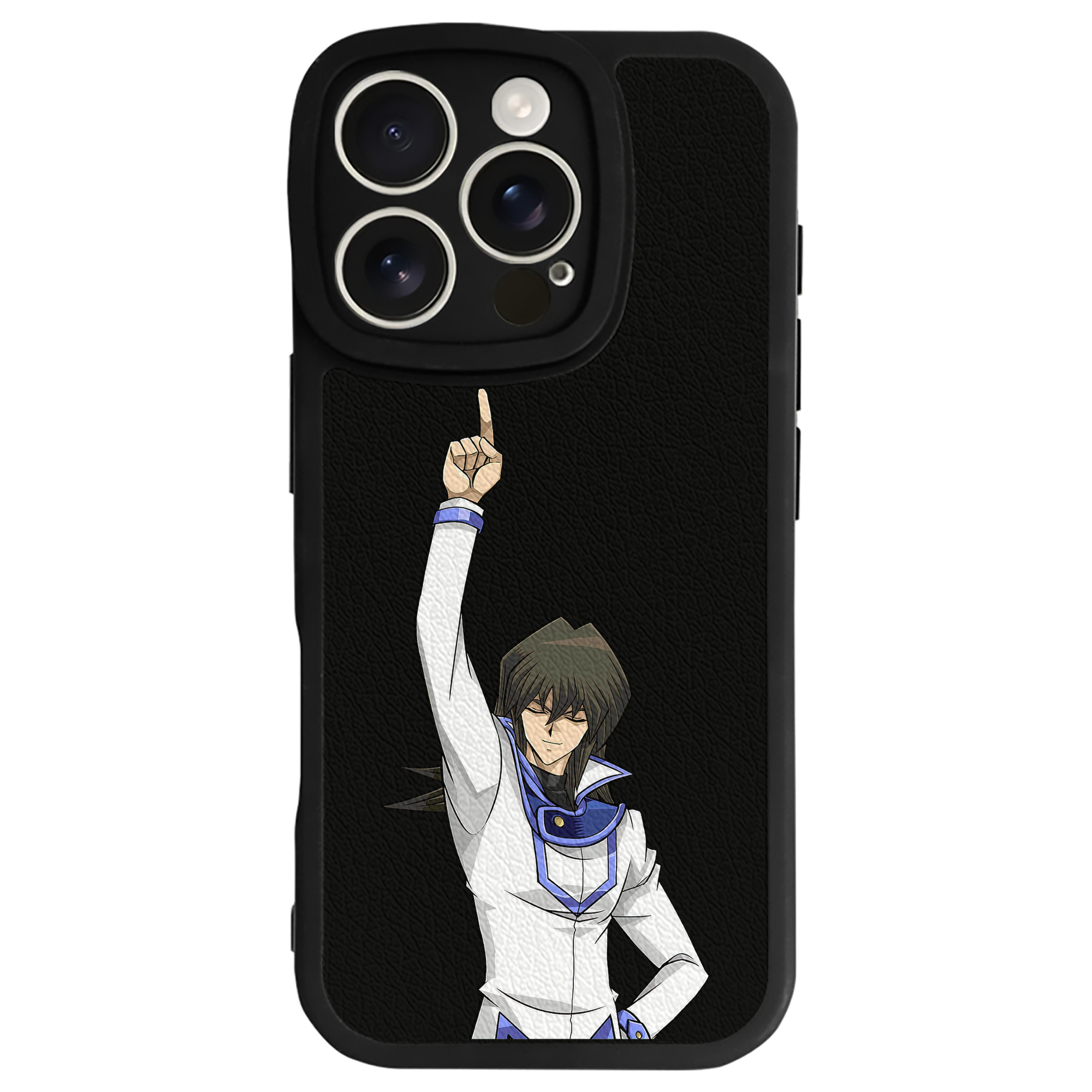 遊☆戯☆王 Yu-Gi-Oh! 【iPhone 16シリーズ対応】シリコンスマホケース（レザー調） 材質：シリコン